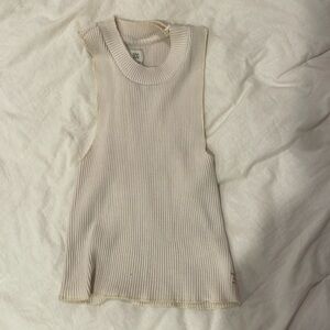 Urban outfitters creamy white racer back tank size XS